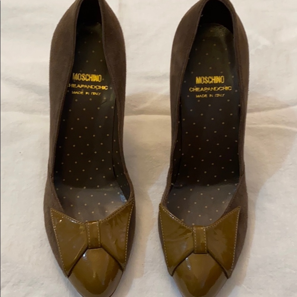 MOSCHINO Cheapandchic NVR WORN. Bow 🎀 pumps